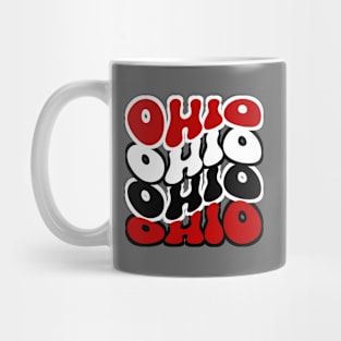 Retro Groovy Ohio Mug